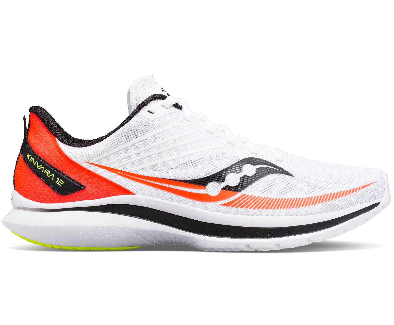 Férfi Saucony Kinvara 12 Futócipő Fehér Narancssárga | HU 897LIS